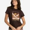 LOLE Laurier Distressed T-Shirt - Java