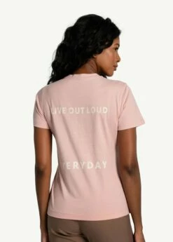 LOLE Laurier Distressed T-Shirt - Ballerina -Outlet LOLE Store LSW4432 K772 2 1900x