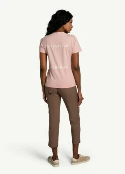 LOLE Laurier Distressed T-Shirt - Ballerina -Outlet LOLE Store LSW4432 K772 4 1900x