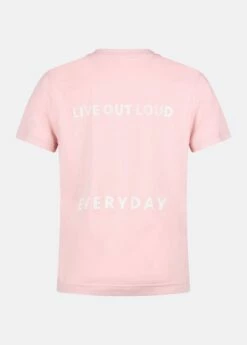 LOLE Laurier Distressed T-Shirt - Ballerina -Outlet LOLE Store LSW4432 K772 7 1900x