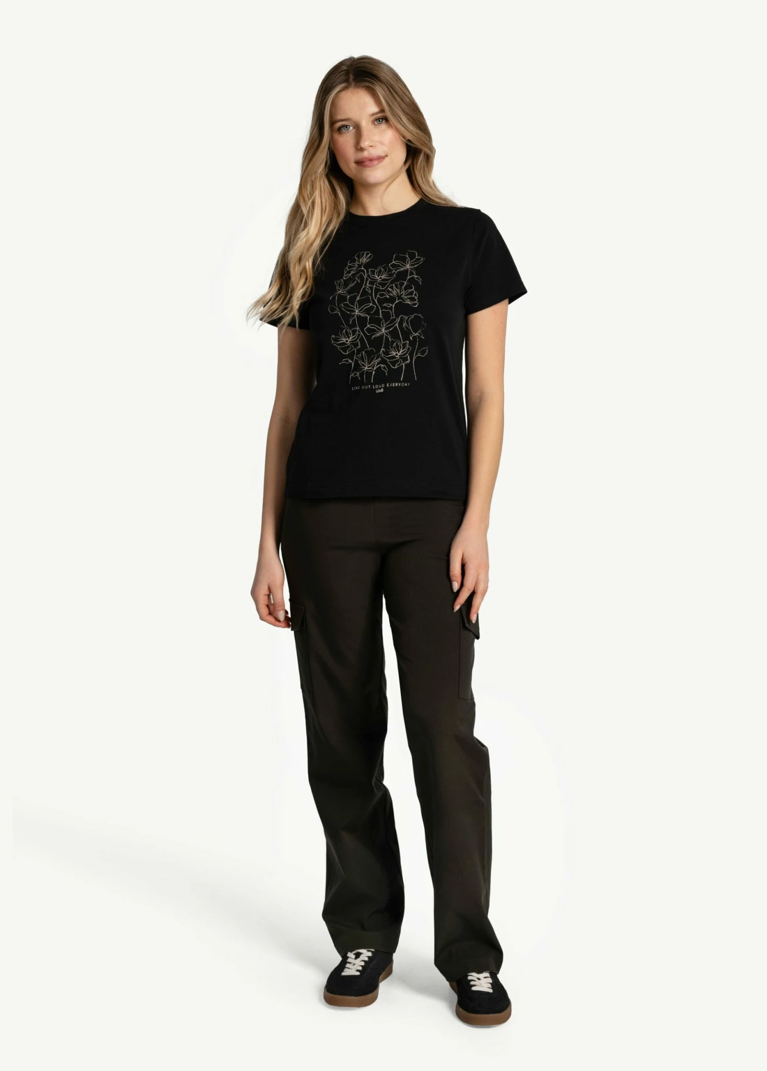 LOLE Laurier Distressed T-Shirt - Black 6 LOLE Laurier Distressed T-Shirt - Black - Image 4