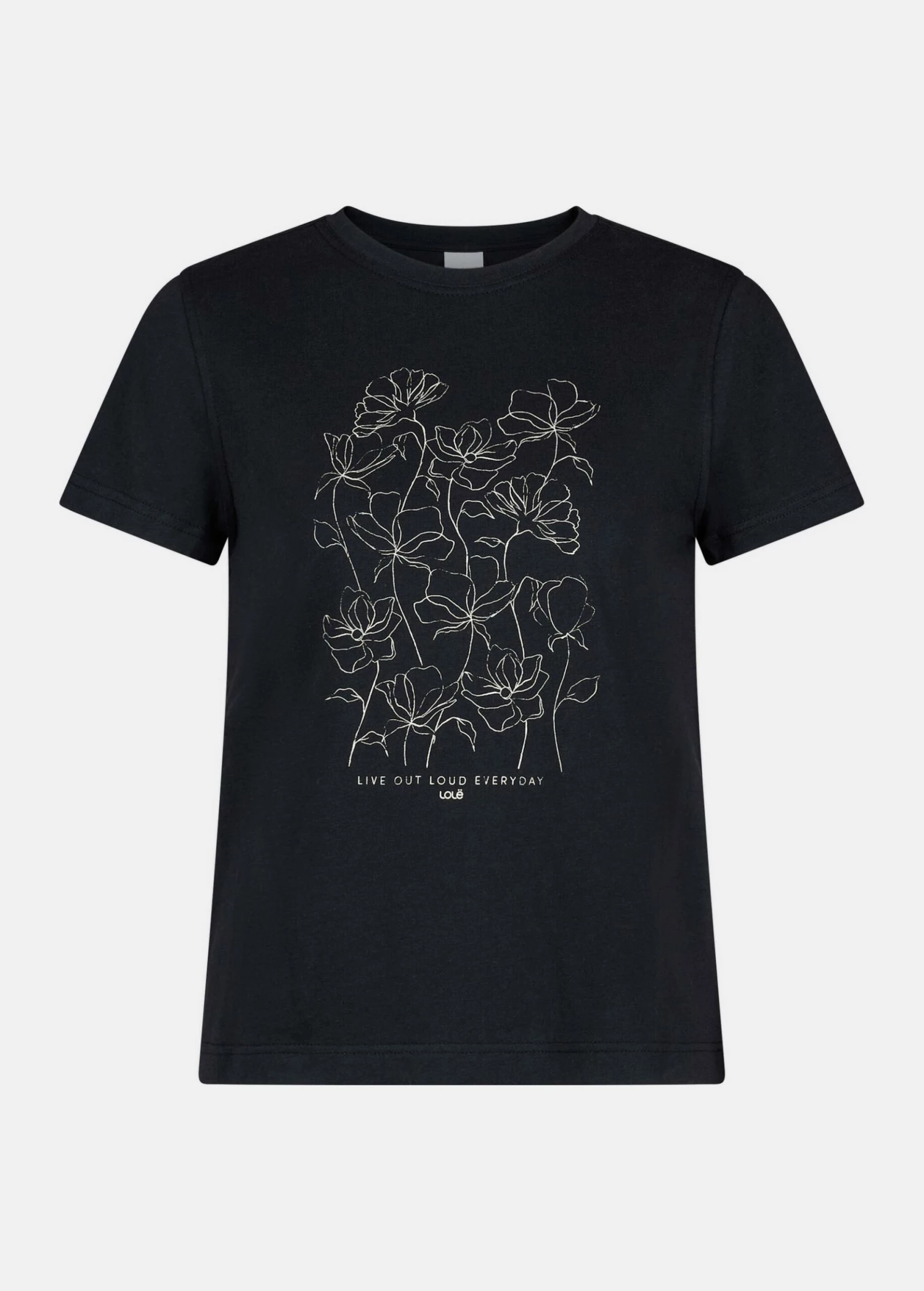 LOLE Laurier Distressed T-Shirt - Black 7 LOLE Laurier Distressed T-Shirt - Black - Image 5