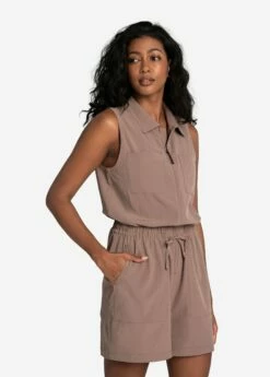 LOLE Momentum Romper - Fossil -Outlet LOLE Store LSW4435 C213 3 1900x