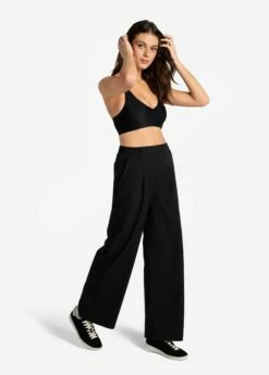 LOLE Connect Wide Leg Trousers - Black -Outlet LOLE Store LSW4437 N415 2 1900x