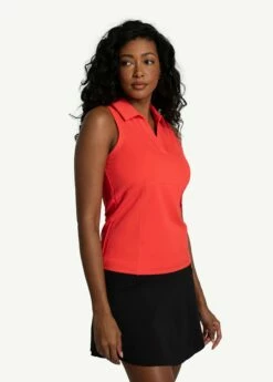 LOLE Step Up Polo Shirt - Cayenne -Outlet LOLE Store LSW4438 R397 3 1900x