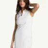 LOLE Step Up Polo Dress - White -Outlet LOLE Store LSW4439 W101 1 1900x