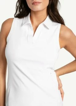LOLE Step Up Polo Dress - White 13 LOLE Step Up Polo Dress - White -Outlet LOLE Store LSW4439 W101 4 1900x