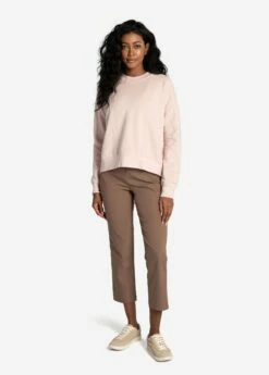 LOLE Chalet Long Sleeve Shirt - Ballerina Heather -Outlet LOLE Store LSW4453 K566 2 1900x