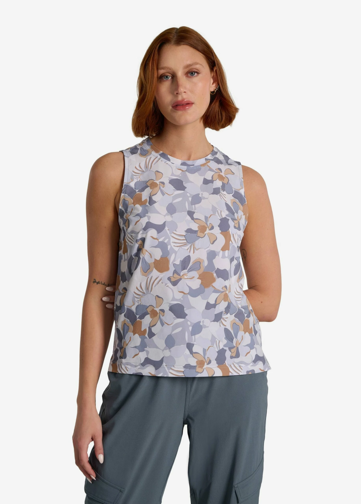 LOLE Olivie Tank Top - Rio Floral Ash 3 LOLE Olivie Tank Top - Rio Floral Ash