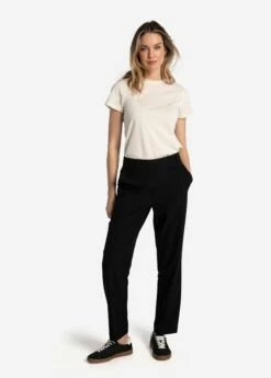 LOLE Connect Straight Leg Pants - Black -Outlet LOLE Store LSW4471 N415 2 1900x