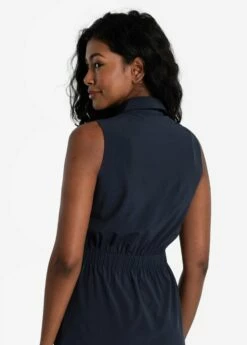 LOLE Olivie Shirt Dress - Outerspace -Outlet LOLE Store LSW4473 B773 2 1900x