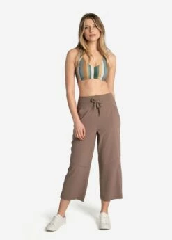LOLE Momentum Cropped Pants - Fossil -Outlet LOLE Store LSW4476 C213 2 1900x