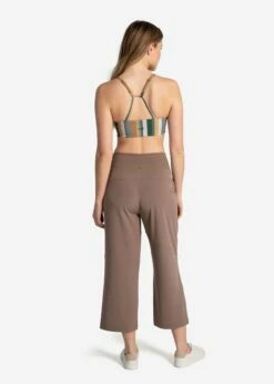 LOLE Momentum Cropped Pants - Fossil -Outlet LOLE Store LSW4476 C213 4 1900x