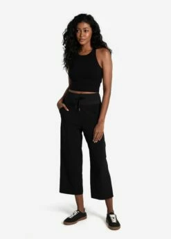 LOLE Momentum Cropped Pants - Black 9 LOLE Momentum Cropped Pants - Black -Outlet LOLE Store LSW4476 N415 4 1900x
