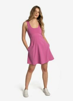 LOLE Momentum Sculpt Dress - Crocus -Outlet LOLE Store LSW4477 K775 3 1900x