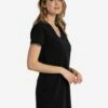 LOLE Olivie V-Neck Dress - Black