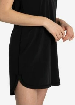 LOLE Olivie V-Neck Dress - Black -Outlet LOLE Store LSW4478 N415 4 1900x