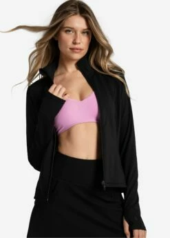 LOLE Step Up Jacket - Black -Outlet LOLE Store LSW4496 N415 5 1900x