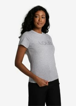 LOLE Lolë Icon Short Sleeve Shirt - Light Grey Heather -Outlet LOLE Store LSW4501 G178 2 1900x