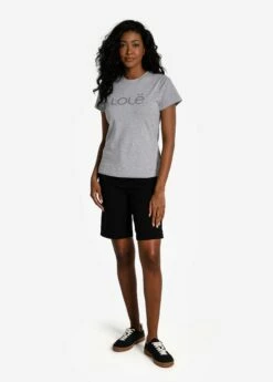 LOLE Lolë Icon Short Sleeve Shirt - Light Grey Heather -Outlet LOLE Store LSW4501 G178 4 1900x