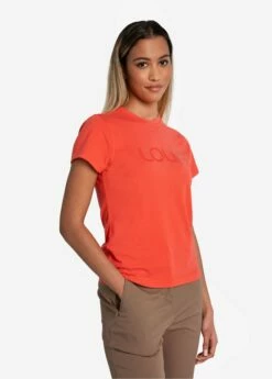 LOLE Lolë Icon Short Sleeve Shirt - Cayenne -Outlet LOLE Store LSW4501 R397 2 1900x
