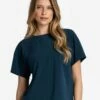 LOLE Olivie Short Sleeve Shirt - Fjord Blue