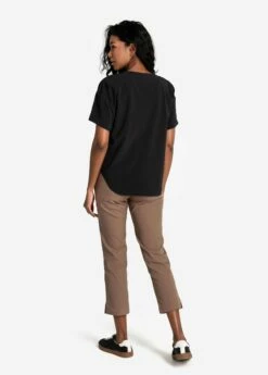 LOLE Olivie Short Sleeve Shirt - Black 8 LOLE Olivie Short Sleeve Shirt - Black -Outlet LOLE Store LSW4502 N415 3 1900x