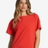 LOLE Olivie Short Sleeve Shirt - Cayenne