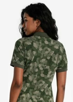 LOLE Effortless Polo Dress - Rio Floral Kombu -Outlet LOLE Store LSW4507 V807 2 1900x