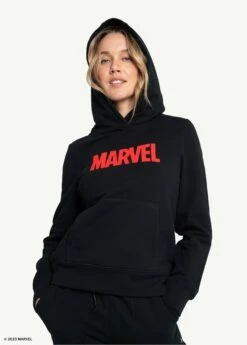 LOLE Easy Fleece Hoodie - Marvel Black Icone -Outlet LOLE Store LSW4510 N741 2 1900x