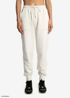 LOLE Easy Fleece Jogger - Marvel Cream Icone