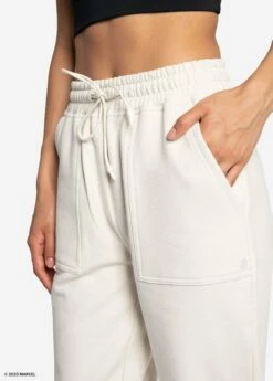 LOLE Easy Fleece Jogger - Marvel Cream Icone -Outlet LOLE Store LSW4511 W443 6 1900x