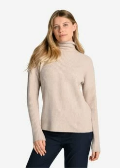 LOLE Camille Turtle Neck - Abalone Heather -Outlet LOLE Store LSW4513 W435 2 1900x