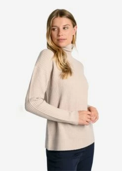 LOLE Camille Turtle Neck - Abalone Heather -Outlet LOLE Store LSW4513 W435 3 1900x