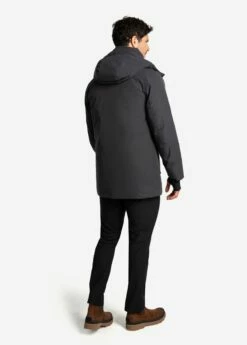 LOLE Elias Long Down Parka - Slate -Outlet LOLE Store LUM0047 G889 4 1900x