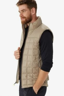 LOLE Kaslo Synth Down Vest - Sandstone -Outlet LOLE Store LUM0051 E245 3 1900x