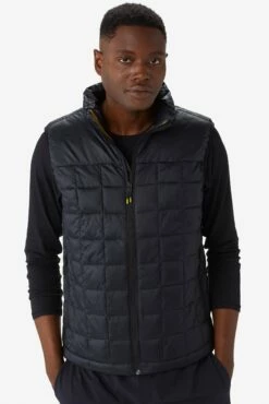 LOLE Kaslo Synth Down Vest - Black