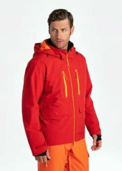 LOLE Revelstoke Insulated Ski Jacket - Pompeian Red -Outlet LOLE Store LUM0061 R417 4 1900x
