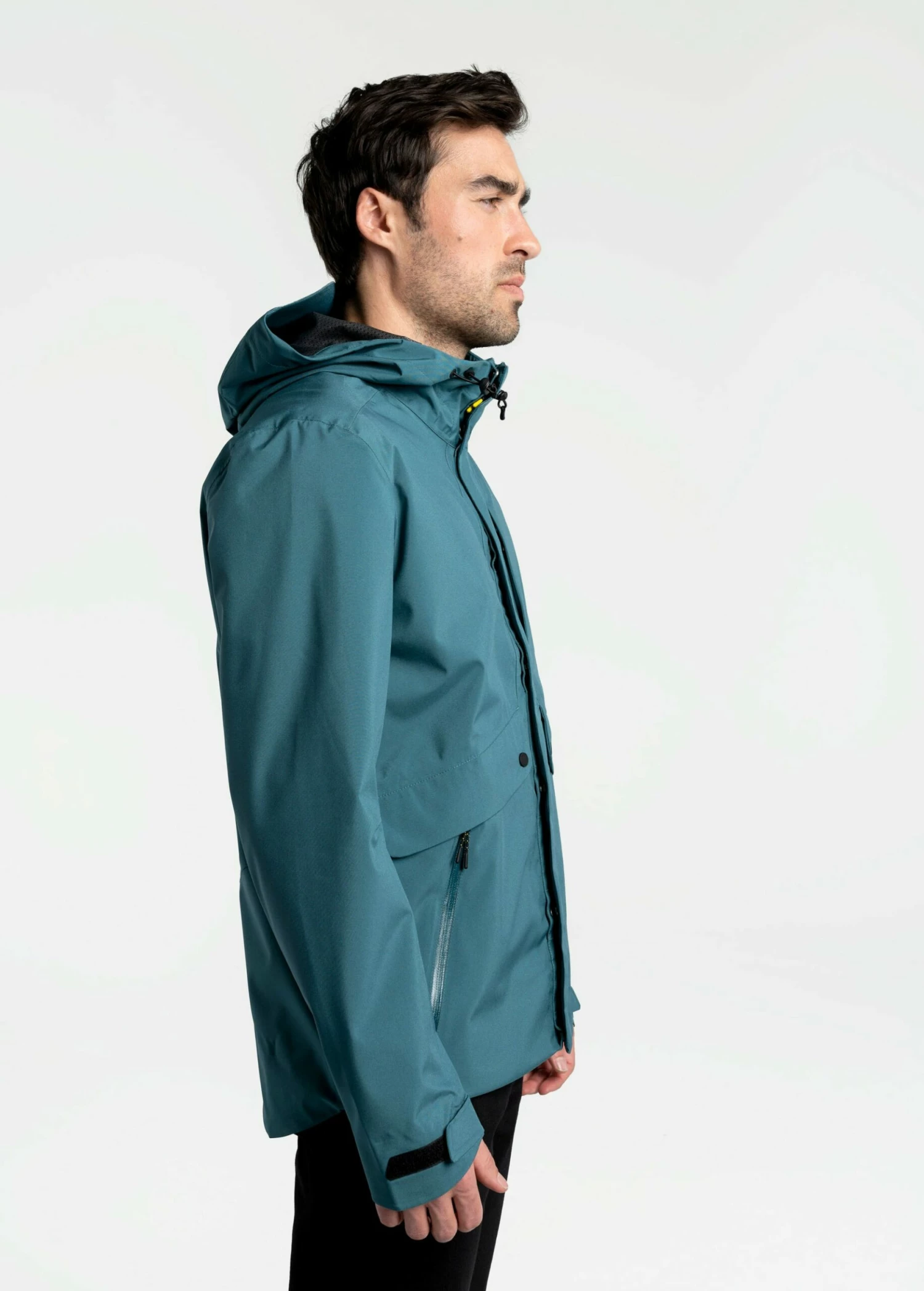 LOLE Steady Rain Jacket - Arctic Blue 6 LOLE Steady Rain Jacket - Arctic Blue - Image 4