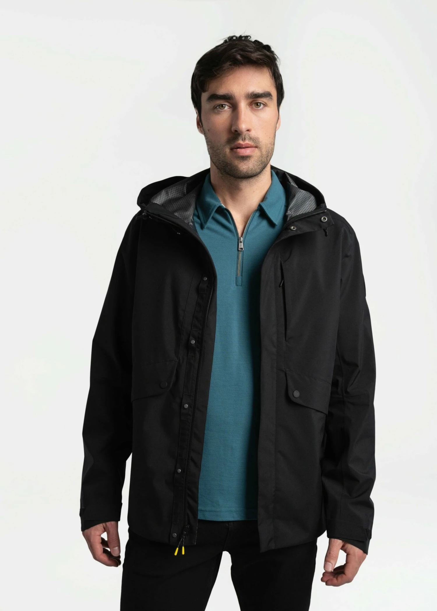 LOLE Steady Rain Jacket - Black 7 LOLE Steady Rain Jacket - Black - Image 5