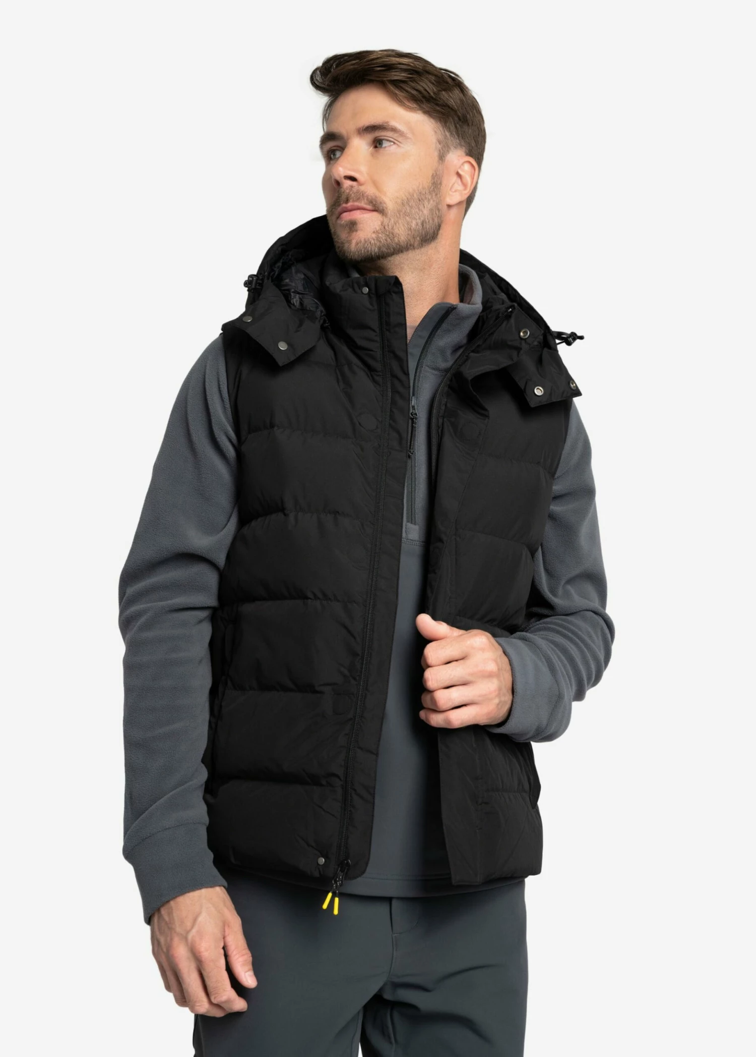 LOLE Odin Down Vest - Black 4 LOLE Odin Down Vest - Black - Image 2