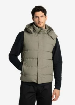 LOLE Odin Down Vest - Desert Green