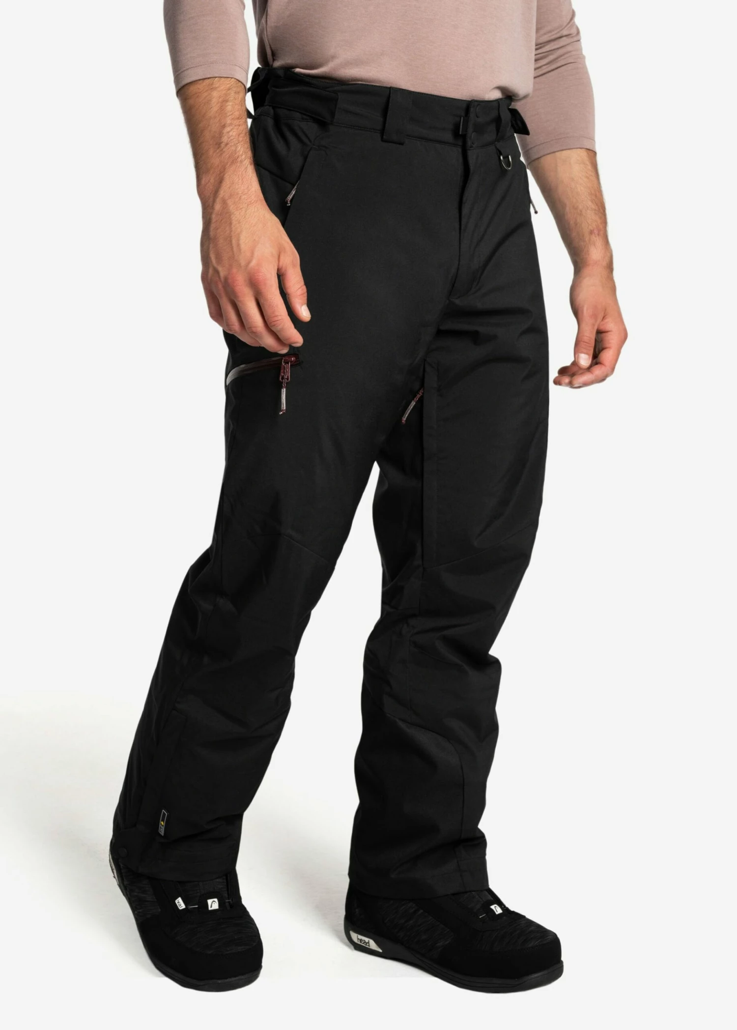 LOLE Stoneham Insulated Snow Pants - Black 4 LOLE Stoneham Insulated Snow Pants - Black - Image 3