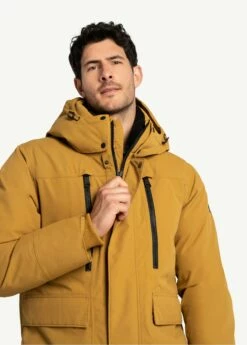 LOLE Urban Canvas Parka Jacket - Cumin 14 LOLE Urban Canvas Parka Jacket - Cumin -Outlet LOLE Store LUM0086 C211 6 1900x