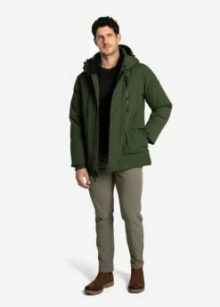 LOLE Urban Canvas Parka Jacket - Kombu -Outlet LOLE Store LUM0086 V761 4 1900x