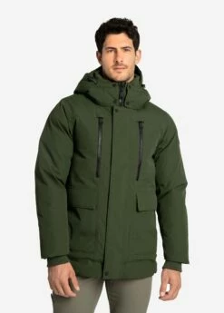 LOLE Urban Canvas Parka Jacket - Kombu -Outlet LOLE Store LUM0086 V761 6 1900x