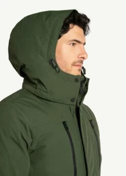 LOLE Urban Canvas Parka Jacket - Kombu -Outlet LOLE Store LUM0086 V761 7 1900x