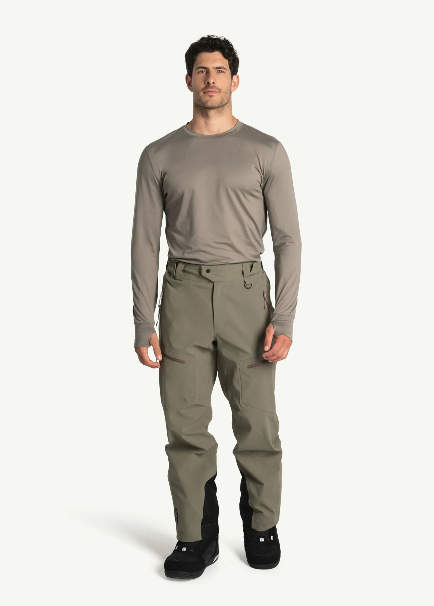 LOLE Powder Hwy Snow Pants - Desert Green 4 LOLE Powder Hwy Snow Pants - Desert Green - Image 2