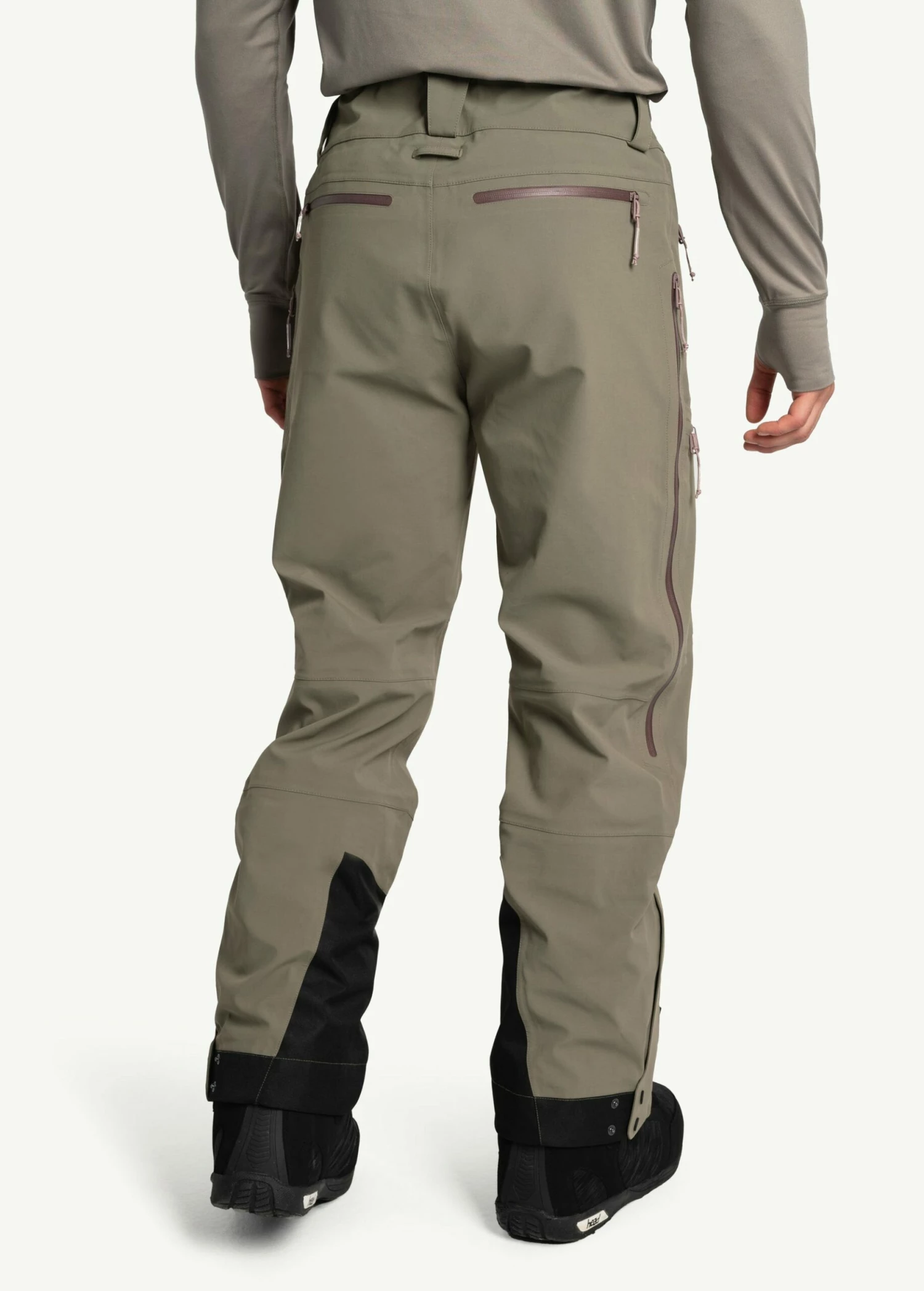 LOLE Powder Hwy Snow Pants - Desert Green 6 LOLE Powder Hwy Snow Pants - Desert Green - Image 4