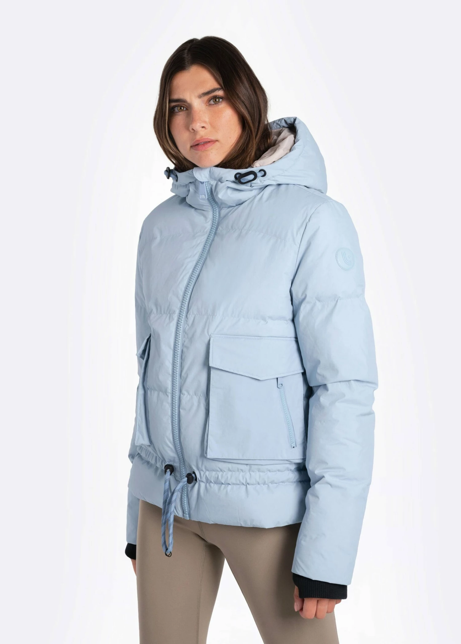 LOLE Kylee Synth Down Jacket - Fog Blue 6 LOLE Kylee Synth Down Jacket - Fog Blue - Image 4